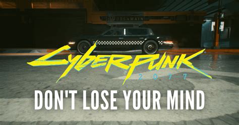 cyberpunk don't lose your mind|Cyberpunk 2077 Don't Lose Your Mind Guide: Find a .